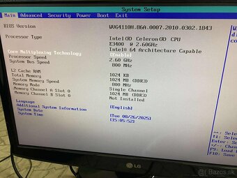 Predám kancelárski pc 2 jadro 1 gb ram treba si zohnat 160 g - 3