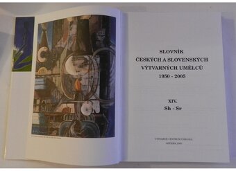 Slovník českých a slovenských výtv umělcú 1950-2005 SH - 3