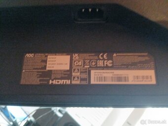 Predám 27" 2K herný monitor – IPS, 180Hz, 0,5ms AOC - 3