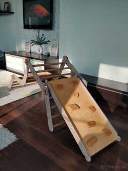 Montessori preliezka Bilauf Chipmunk Rock Gray - 3