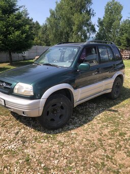 Grand vitara 2,0 benzin ťažné klima 4x4 zelena farba - 3