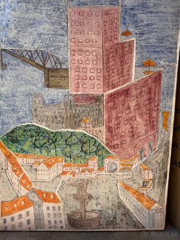 Predam velky obraz v rame-signovany - 3