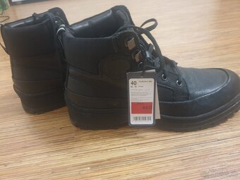 Chlapčenské kožené zimné topánky - 3