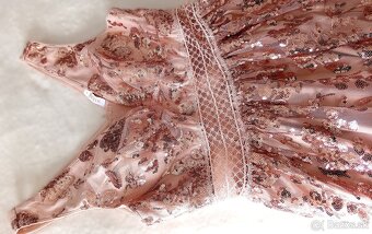 Šaty na ples, stužkovú, svadbu  - veľkosť 36/38 - 3