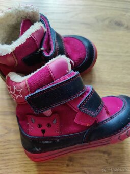 Dievčenské topánky na zimu D.d.step 23 - 3