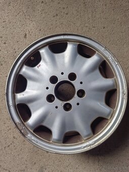 Mercedes Alu disky R15 -Dve sady - 3