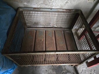 Kovová bedňa klietka - 3
