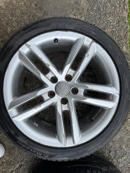 Audi originál elektróny aj s pneu r18 245/40 - 3