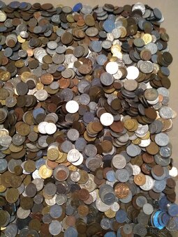 Lot 14kg mincí z Európy mimo ČSR 1950-súčasnosť - 3
