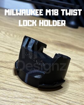 Milwaukee M18 Twist Lock Holder - 3