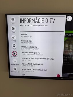 Smart LED TV - LG webOS TV UF6807 127cm - 3