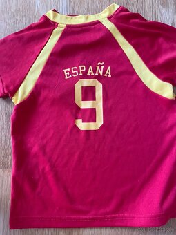 ŠPANIELSKO 9 FUTBALOVY DRES - 3
