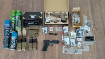Glock 17 WE (komplet upgrade) + Nahradne diely - 3