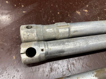 Predám predné tlmiče DUBY ČZ motocross - 3