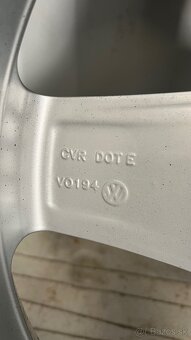 Elektróny alu + gumy s hrotmi VW Touareg - 3