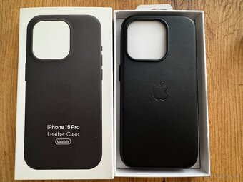 Apple lether case magsafe original iphone 15 pro - 3