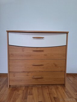 Komplet spálňa farba hruška- krémová - 3