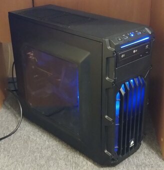 PC CORSAIR, Intel i5-7600K@3,8GHz,GTX 1060, 16GB DDR3, 3xSSD - 3