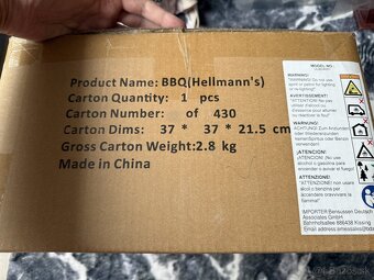 Prenosny gril Hellmanns - 3