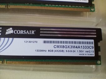 Corsair XMS3 DDR3 4GB 1333MHz CL9 (2x2GB) CMX8GX3M4A1333C9 - 3