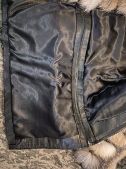 Damsky kožuch.vesta-dlhá aj krátka vesta sa dá odzipováť - 3