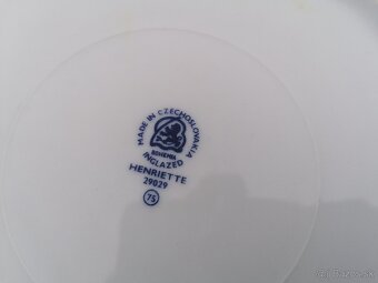 Predám porcelánový tanier cibuľový vzor - 3