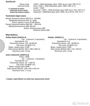 Domáce kino LG SH92TA - 3