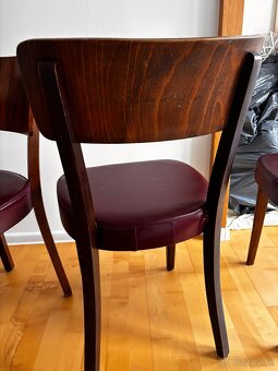 Thonet 4xstoličky 1947 - 3