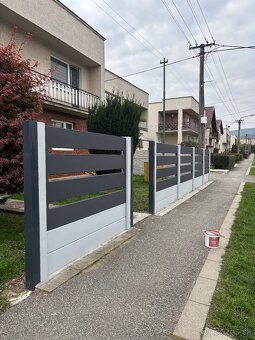 Betónové ploty a 3D ploty - 3