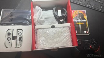 Nintendo Switch OLED – ako nové, v záruke + Hry zdarma - 3