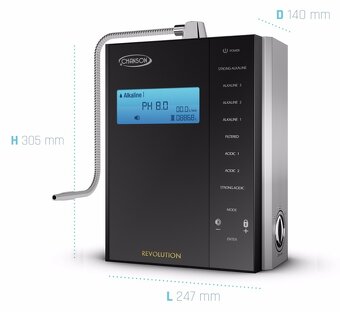 Nový komerčný ionizátor vody Chanson Miracle Max Revolution, - 3