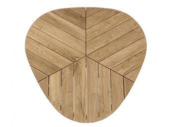 Vonkajší jedálenský stôl PALMDALE Triangle antracit - 3