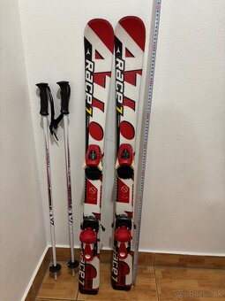 Detské lyže, lyžiarky a paličky - 3