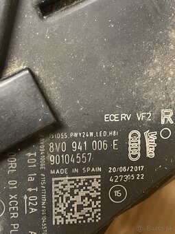 Svetlo Audi A3 8V XENON - 3