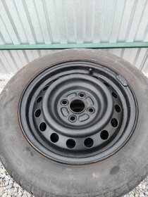 175/65 R14 zimné pneumatiky 4x100 plechové disky - 3