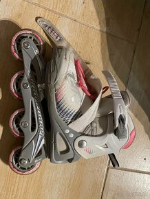 Dievčenské kolieskové korčule Bladerunner, nastaviteľná veľk - 3