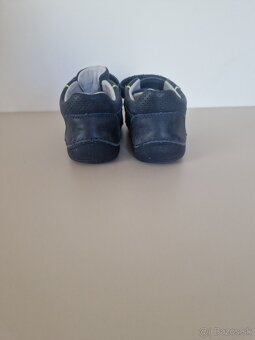 Barefoot celoročná obuv kožené 22 D.D. step - 3