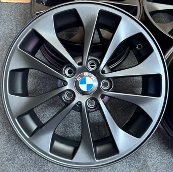 5x120 R17 Original BMW ET 47 čierne matné - 3