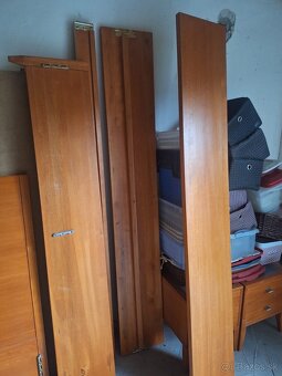 Manželská postel +2x nočný stolík - 3