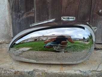 Nádrž Jawa 175, 356 s ampérmetrem - 3