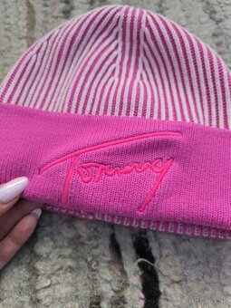 Dámska čiapka Tommy Jeans - ružová - 3