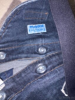 Šaty rifľové Mayoral v.110 top stav - 3