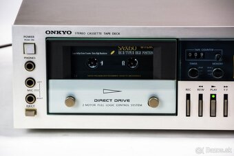 ONKYO TA-2050 / strieborný japonský direct drive tapedeck - 3