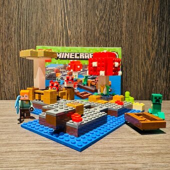 LEGO Minecraft 21129 – Ostrov húb - 3