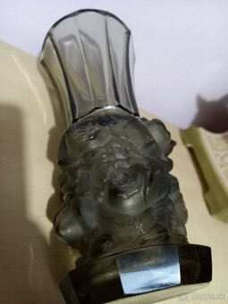 Sklenena vaza Art deco - 3