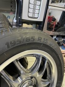 Letné pneumatiky s diskami 195/65 R15 - 3