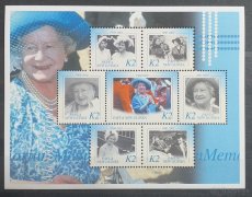 Filatelia - Kráľovná Alžbeta 6 blokov na predaj - 3
