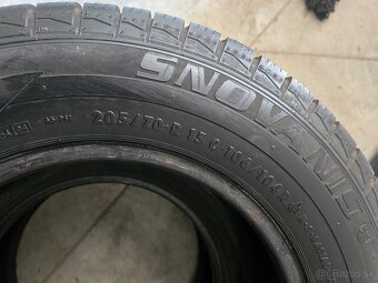 Zimné Pneu Barum Snowanis 205/70 R15 C 2ks - 3