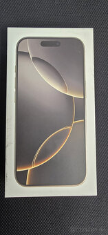 Predam Iphone 16 Pro - 256 GB - prirodny titan - 3