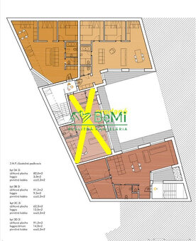 Nitra Centrum ul. Janka Kráľa novostavba 2,3 izbové byty ID - 3